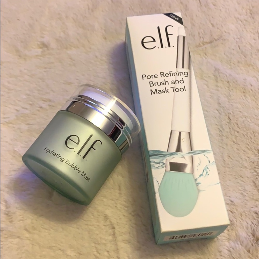 E.l.f Hydrating Mask & Brush and Mask Tool Bundle